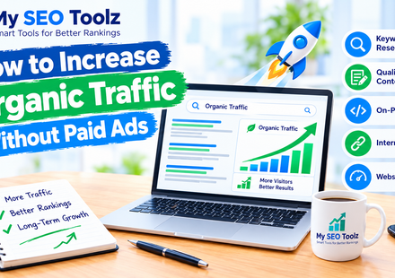 How to increase organic traffic without paid ads