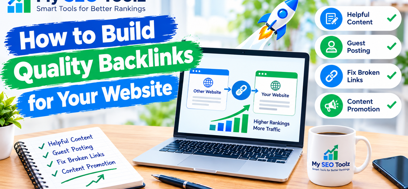 How to build quality backlinks for your website using link building strategies
