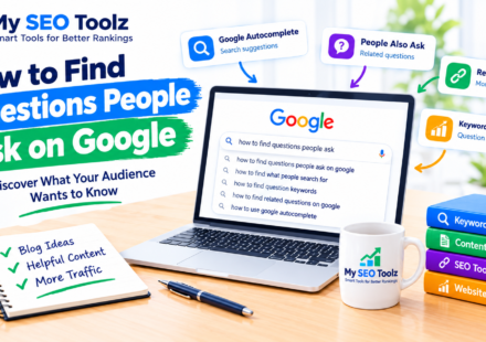 How to Find Questions People Ask on Google using keyword research tools