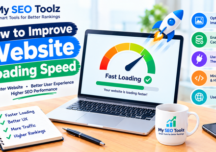 How to improve website loading speed with image optimization, caching, and a lightweight website design