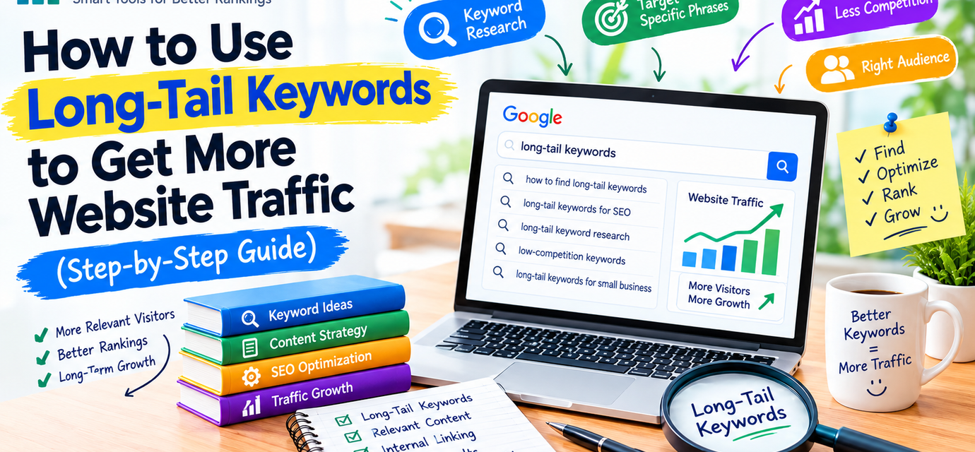 How to use long-tail keywords to get more website traffic