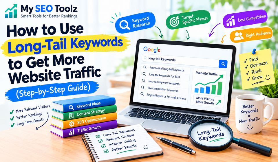 How to use long-tail keywords to get more website traffic